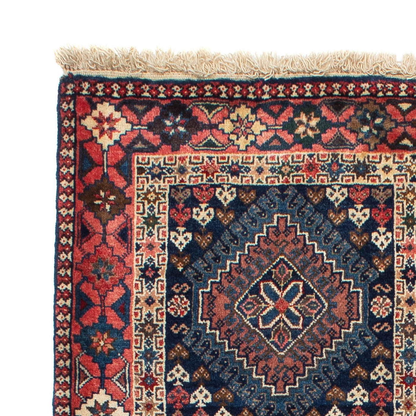 Persisk teppe - Nomadisk - 152 x 107 cm - lys rød