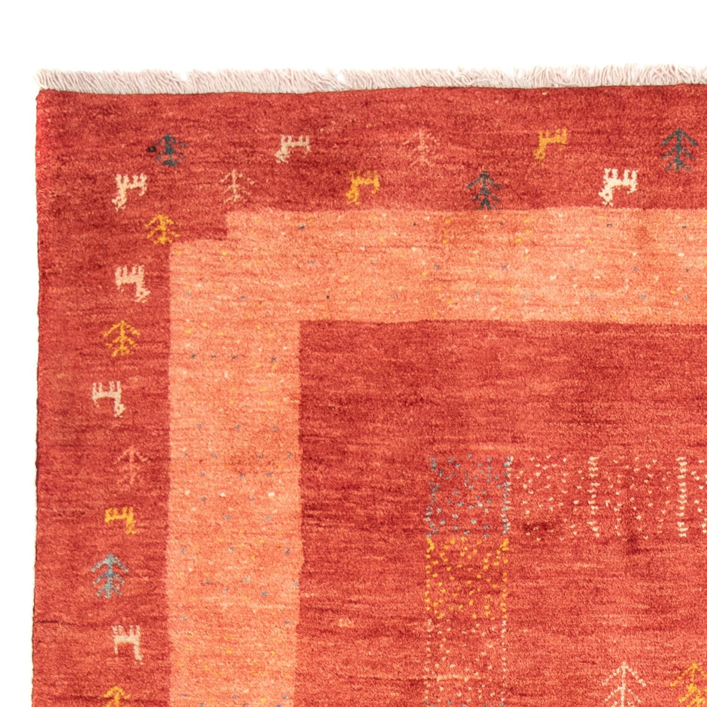 Persisk Gabbeh Teppe 225x171cm - Perserteppich Wollteppich