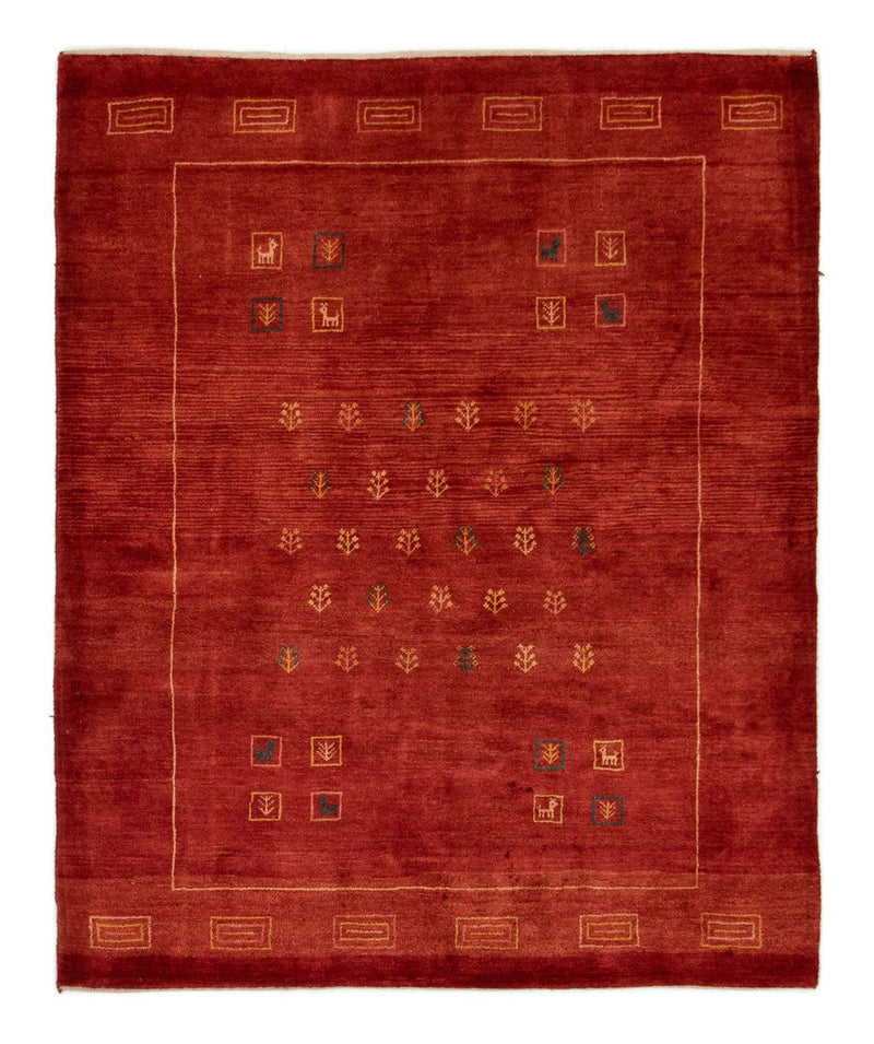 Persisk Gabbeh Teppe 190x163cm - Perserteppich Wollteppich