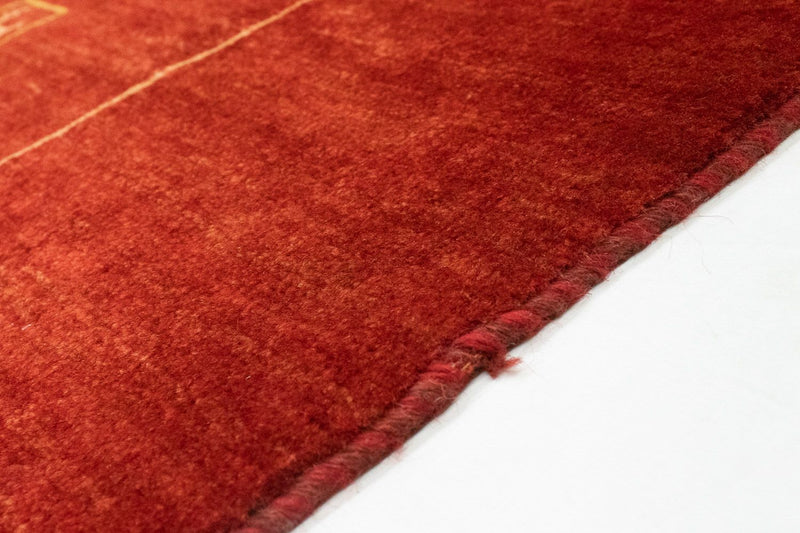 Persisk Gabbeh Teppe 190x163cm - Perserteppich Wollteppich