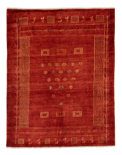 Persisk Gabbeh Teppe 156x195cm - Perserteppich Wollteppich