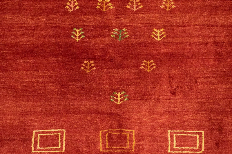 Persisk Gabbeh Teppe 195x156cm - Perserteppich Wollteppich