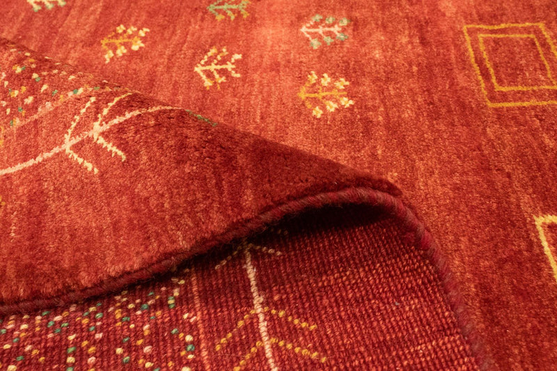 Persisk Gabbeh Teppe 195x156cm - Perserteppich Wollteppich