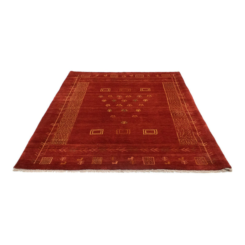 Persisk Gabbeh Teppe 195x156cm - Perserteppich Wollteppich