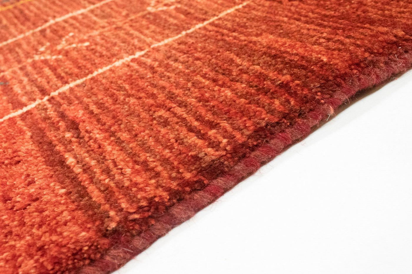 Persisk Gabbeh Teppe 191x148cm - Perserteppich Wollteppich