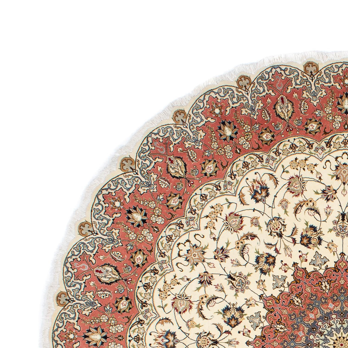 Tabriz - 50 Raj Teppe 242x242cm - Persisk teppe