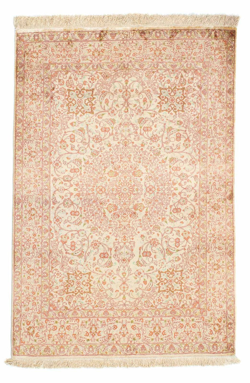 Qom Teppe 146x98cm - Persisk teppe