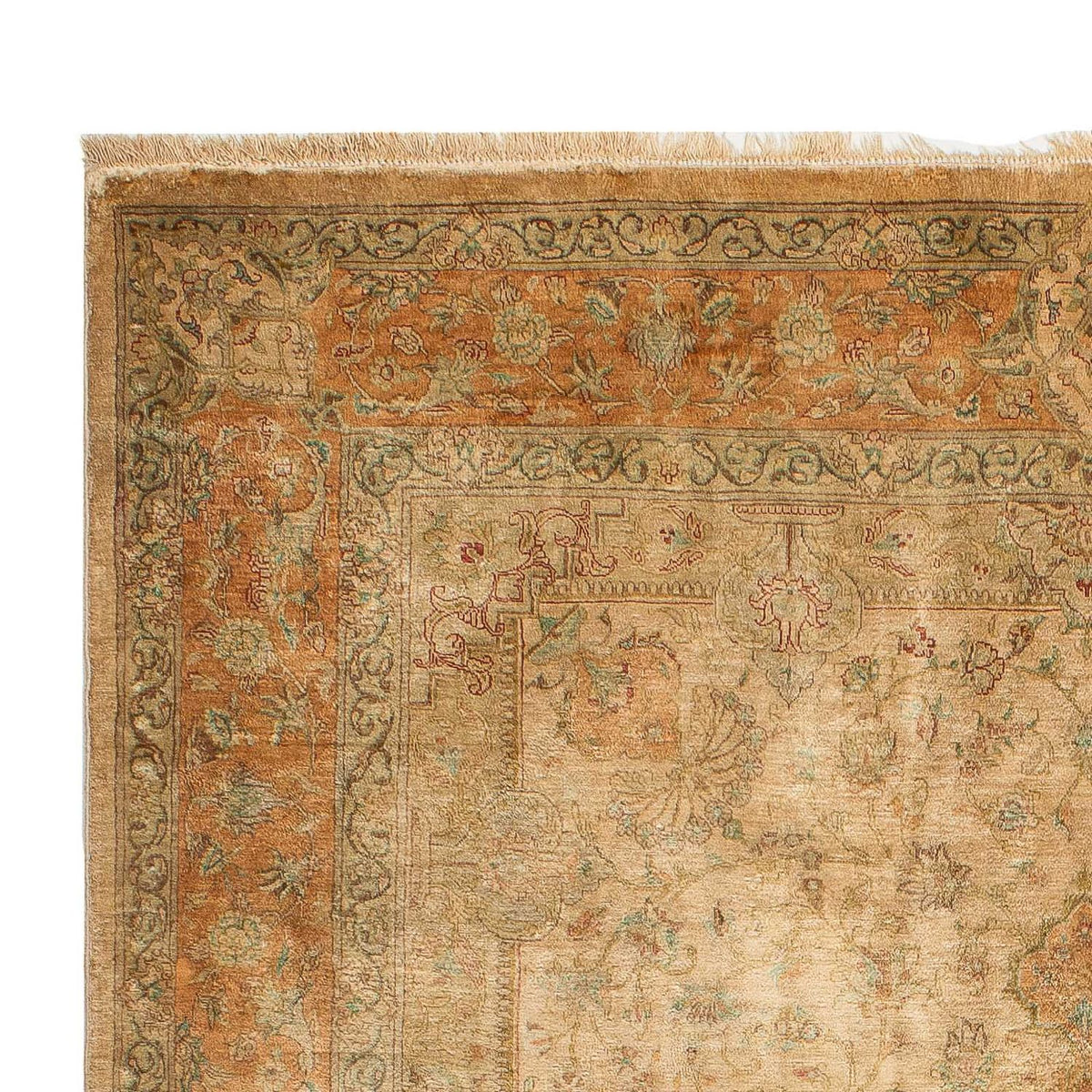 Qom Teppe 138x194cm - Persisk teppe