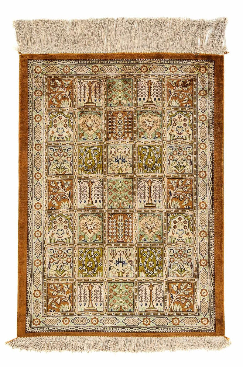 Qom Teppe 57x79cm - Persisk teppe