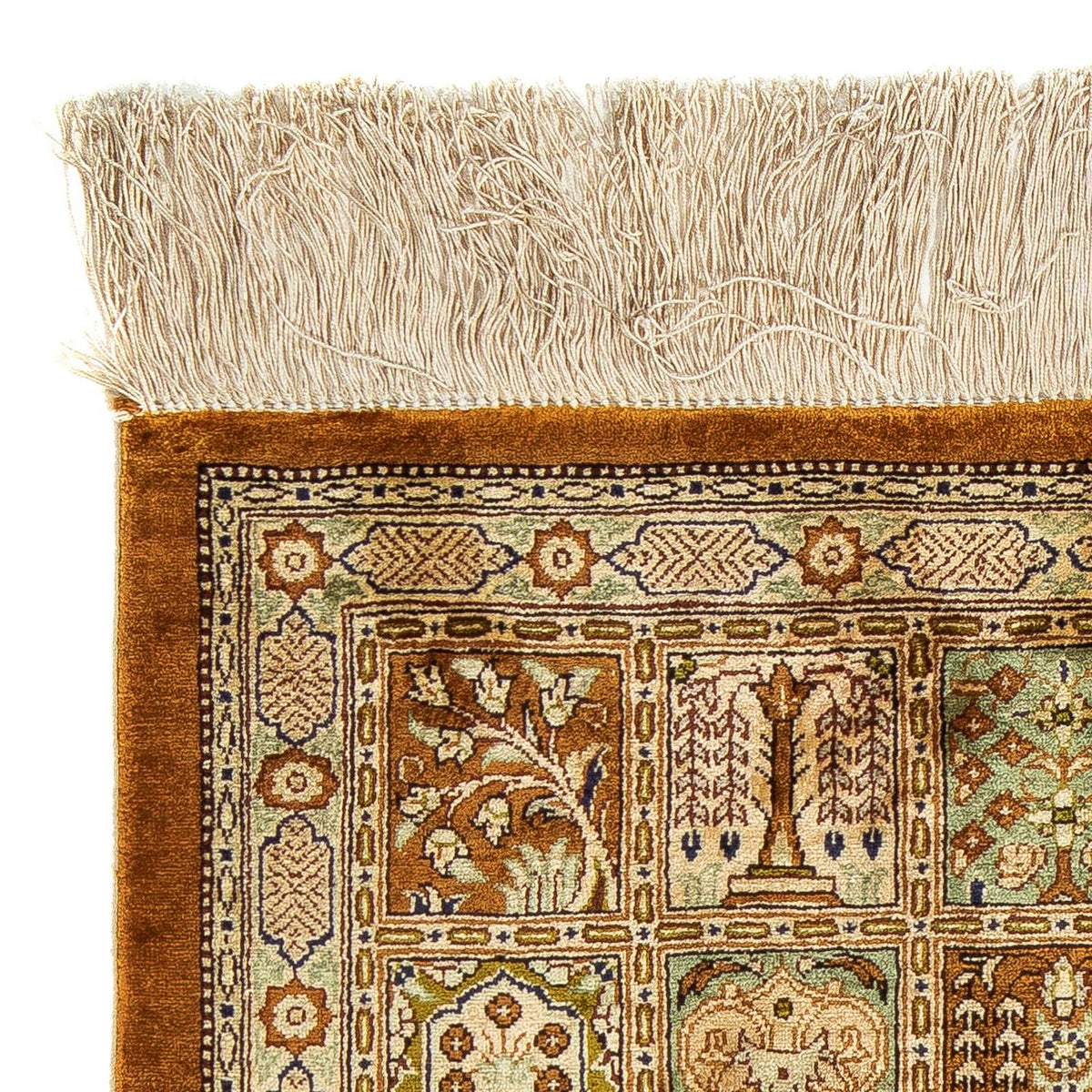 Qom Teppe 57x79cm - Persisk teppe