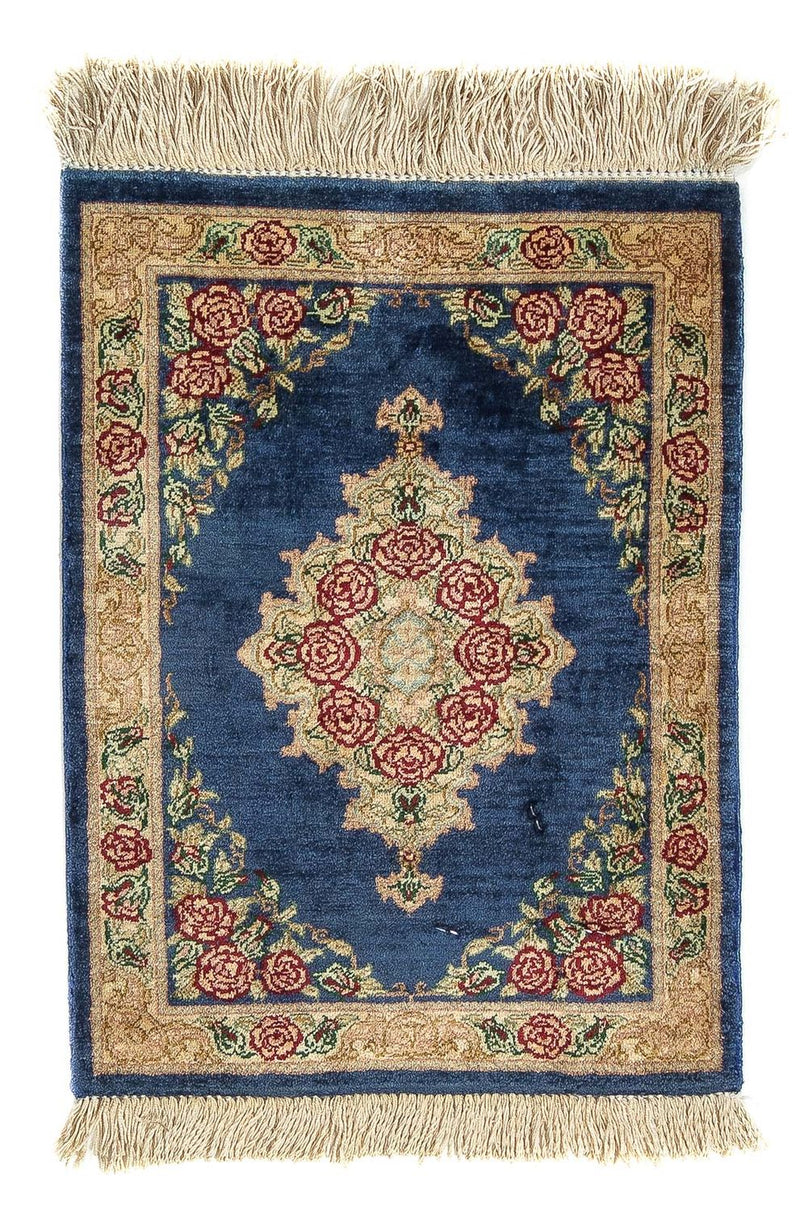 Qom silke Teppe 39x28cm - Persisk teppe