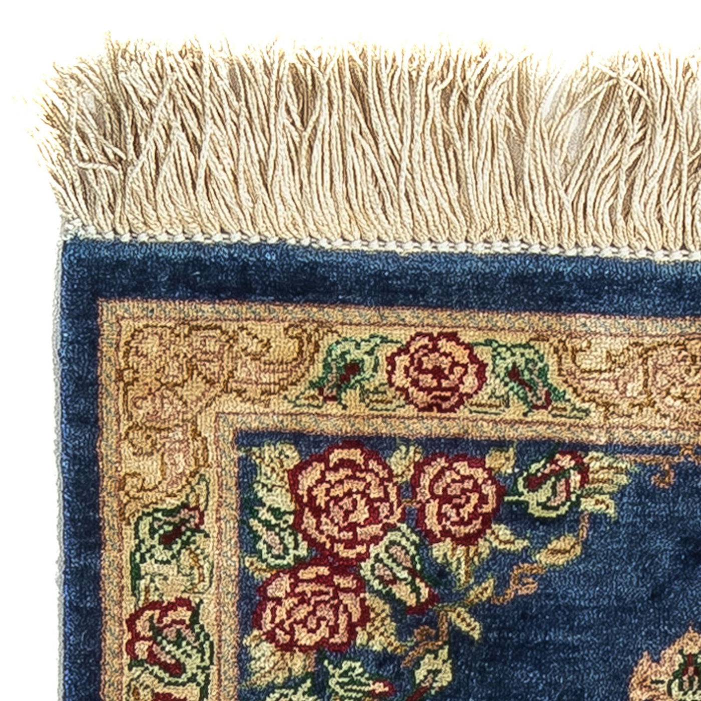 Qom silke Teppe 39x28cm - Persisk teppe