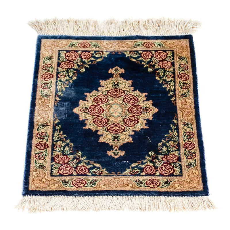 Qom silke Teppe 39x28cm - Persisk teppe