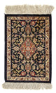 Qom silke Teppe 41x28cm - Persisk teppe