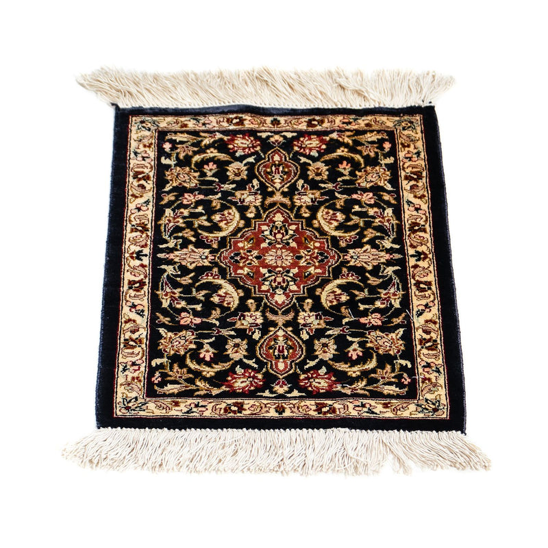 Qom silke Teppe 41x28cm - Persisk teppe