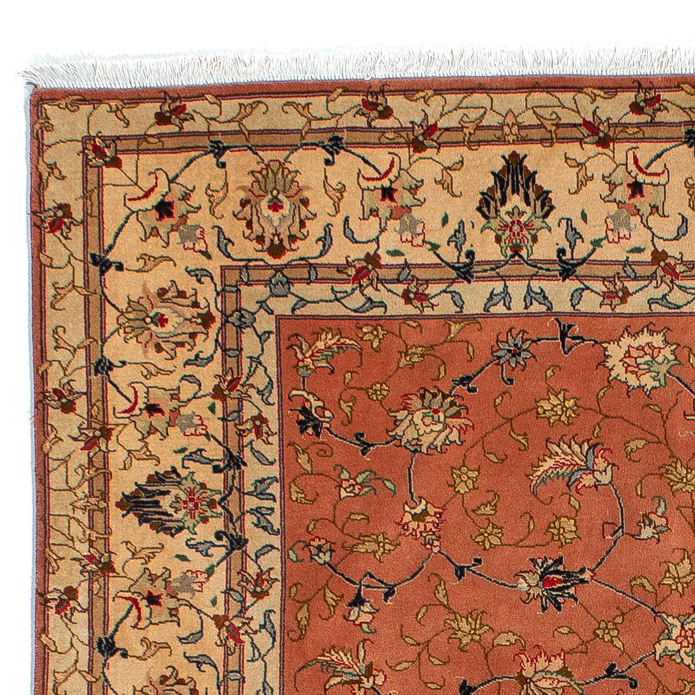 Tabriz - 50 Raj Teppe 193x156cm - Persisk teppe