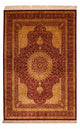 Qom silke Teppe 188x130cm - Persisk teppe