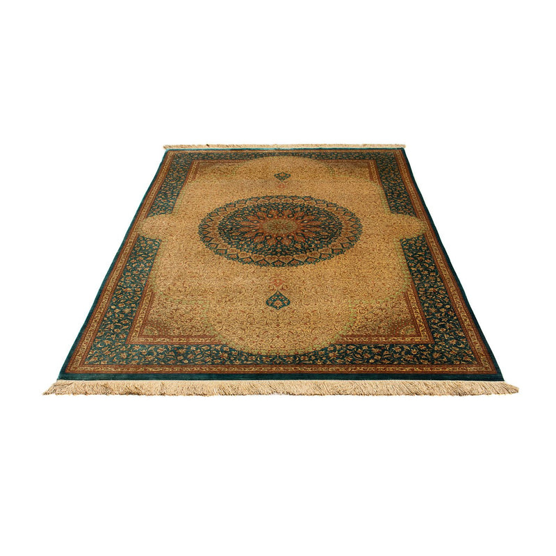 Qom silke Teppe 130x188cm - Persisk teppe