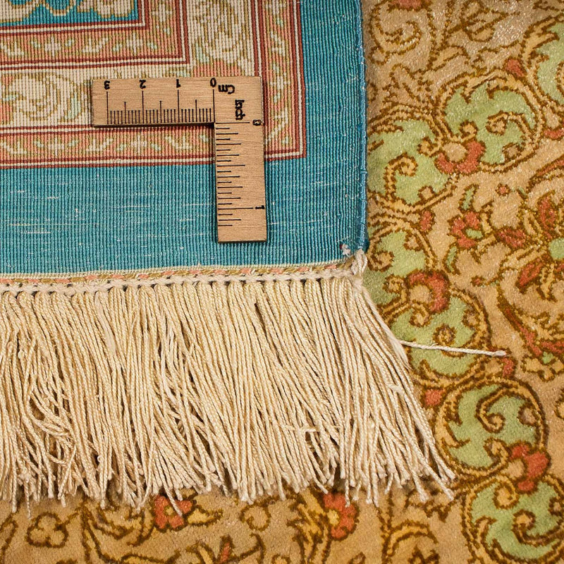 Qom silke Teppe 130x188cm - Persisk teppe