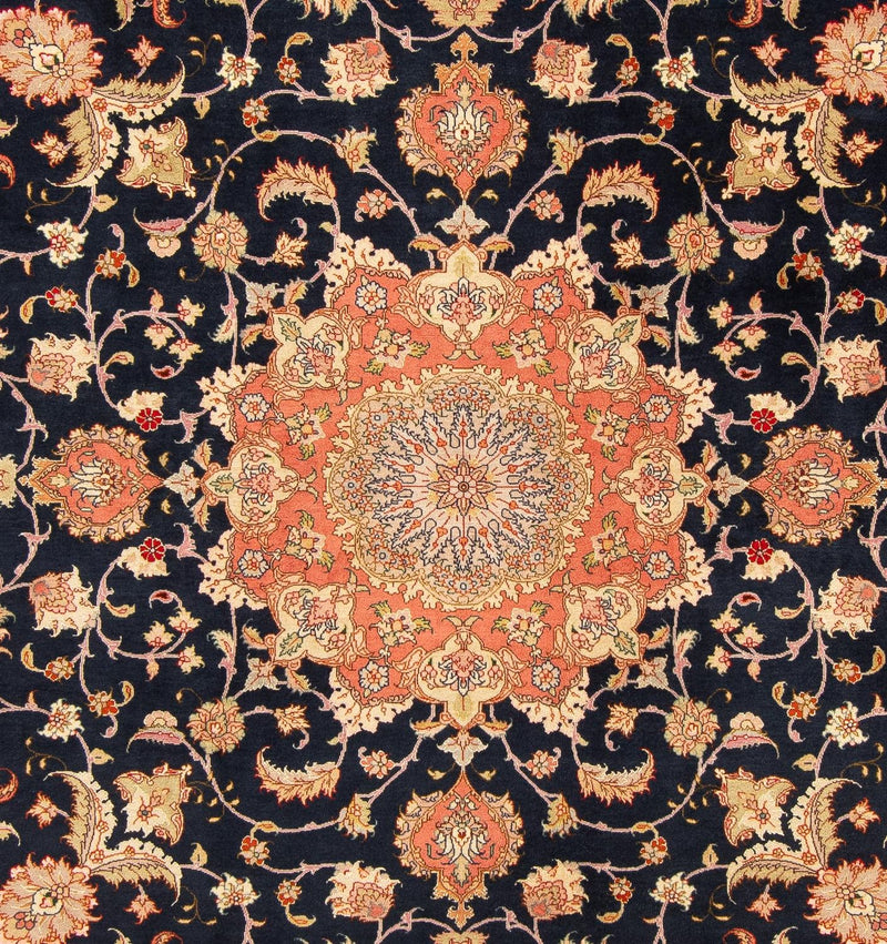 Tabriz - 50 Raj Teppe 202x202cm - Persisk teppe