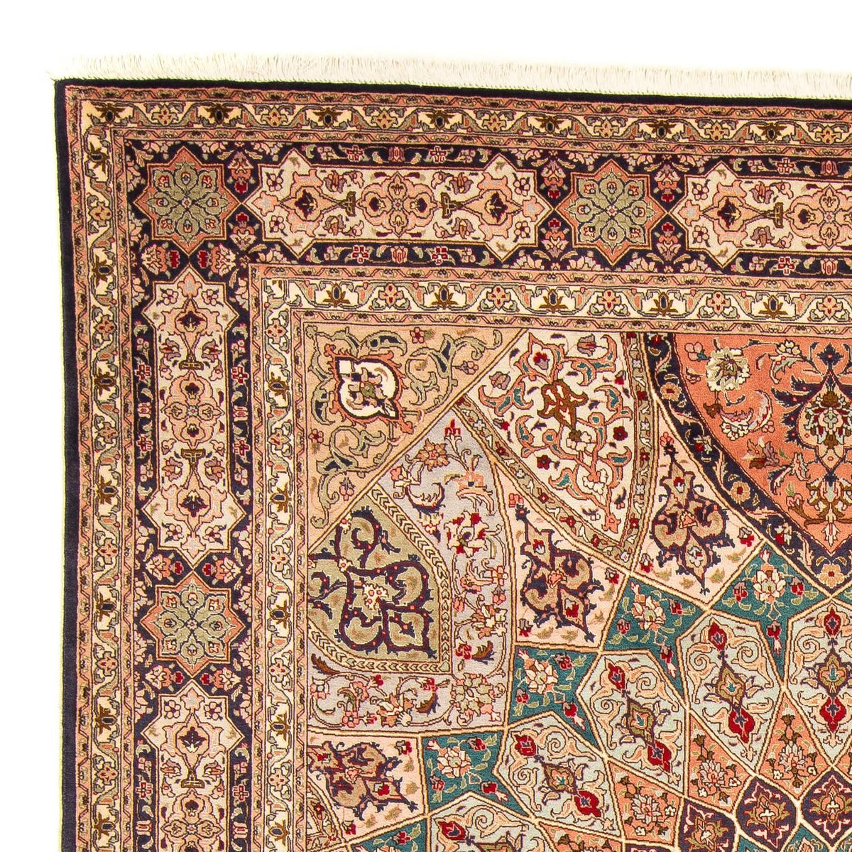 Tabriz - 50 Raj Teppe 205x258cm - Persisk teppe