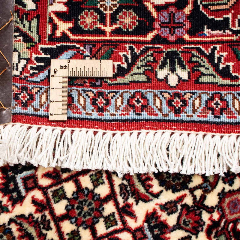 Persisk teppe - Bijar - 262 x 205 cm - mørk rød