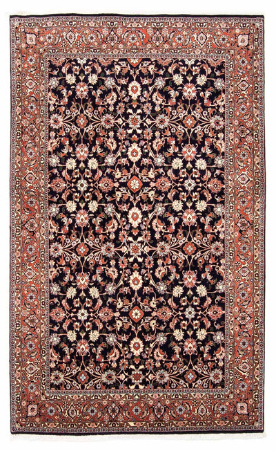 Bidjar Teppe 151x245cm - Persisk teppe - mørkeblå