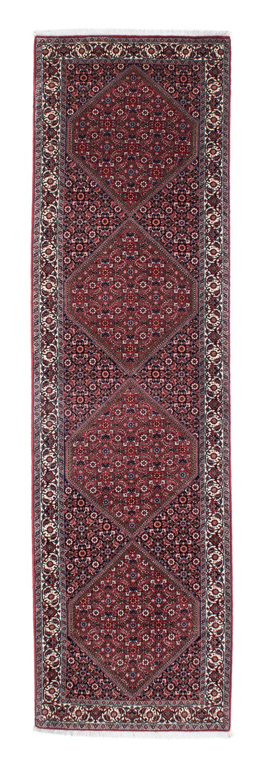 Bidjar Teppe 80x310cm - Persisk teppe - rød