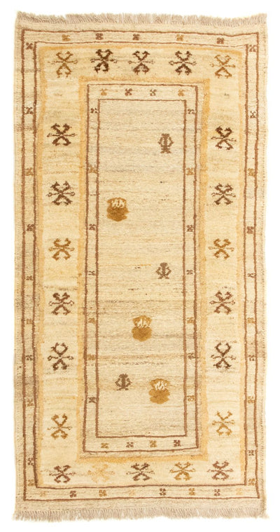Persisk Gabbeh Teppe 73x142cm - Perserteppich Wollteppich