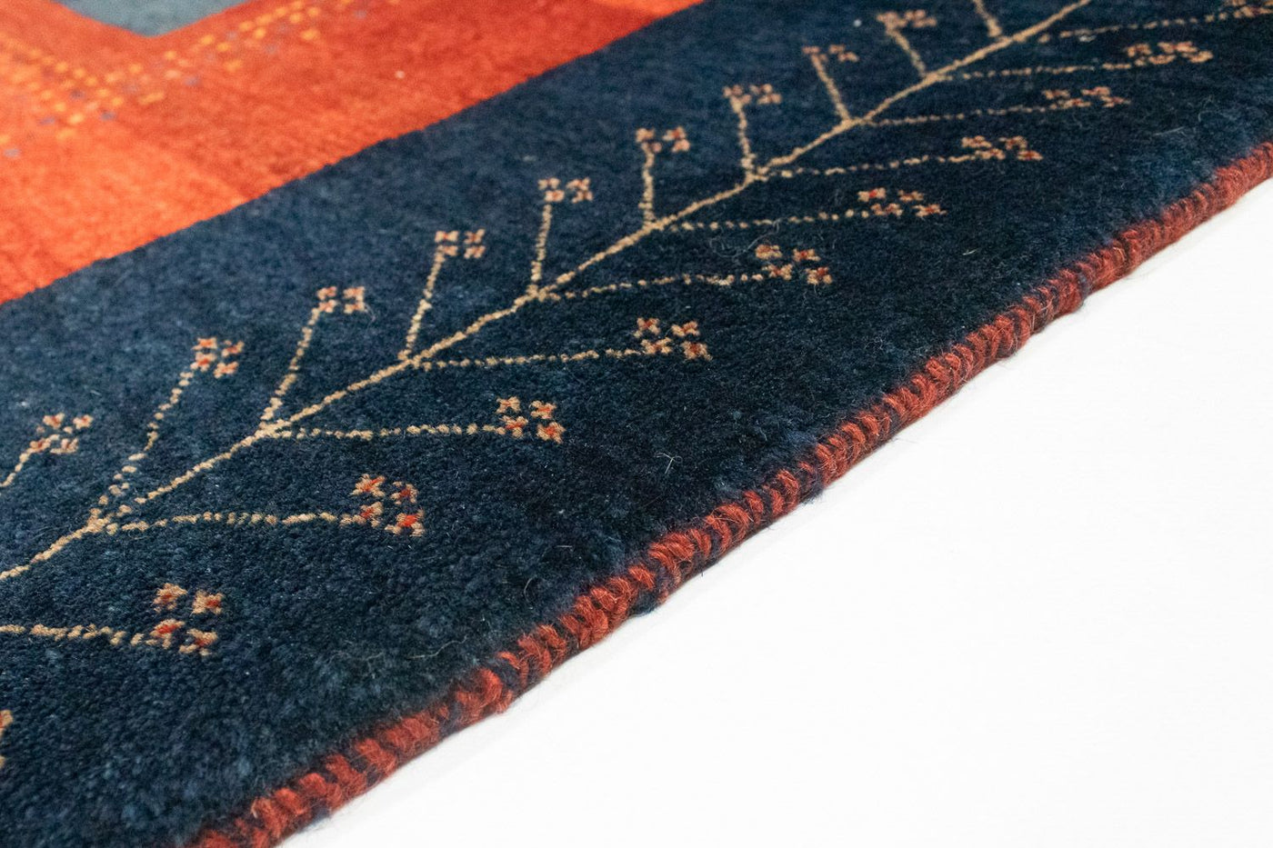 Loribaft Teppe 205x128cm - Perserteppich Wollteppich