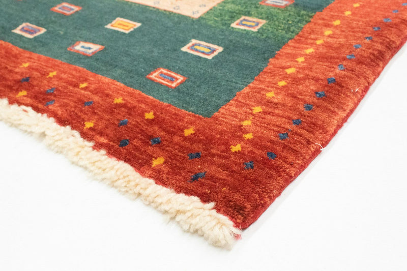 Loribaft Teppe 103x153cm - Perserteppich Wollteppich