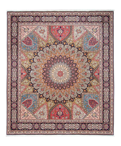 Tabriz - 50 Raj Teppe 257x307cm - Persisk teppe