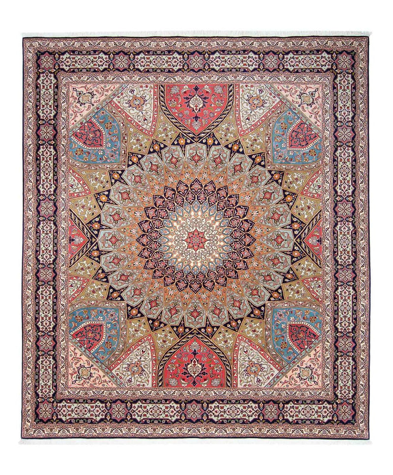 Tabriz - 50 Raj Teppe 257x307cm - Persisk teppe