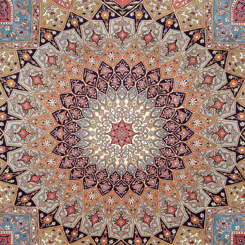 Tabriz - 50 Raj Teppe 257x307cm - Persisk teppe