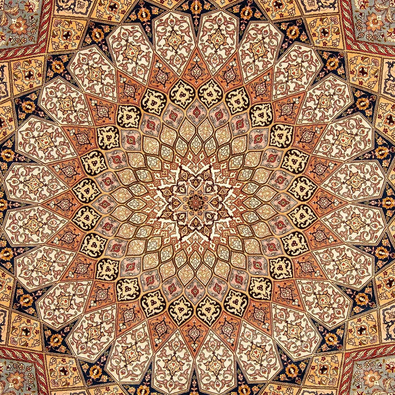Tabriz - 50 Raj Teppe 252x360cm - Persisk teppe