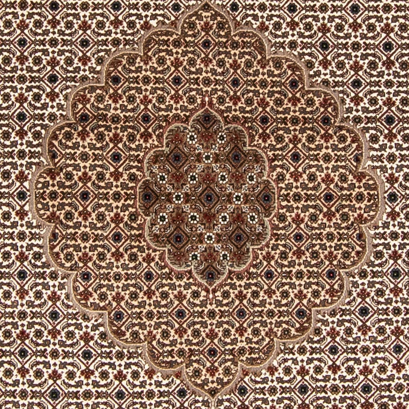 Persisk teppe - Tabriz rundt  - 248 x 247 cm - beige