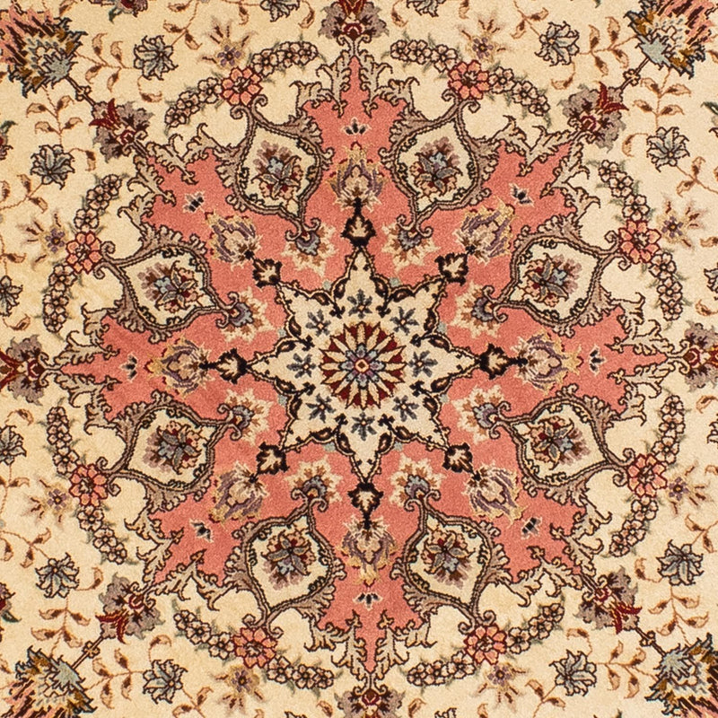 Tabriz - 50 Raj Teppe 150x150cm - Persisk teppe