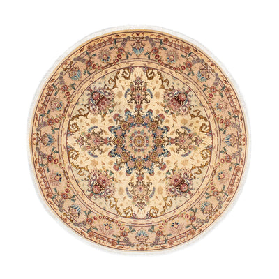 Tabriz - 50 Raj Teppe 150x150cm - Persisk teppe