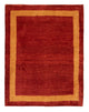 Persisk Gabbeh Teppe 190x152cm - Perserteppich Wollteppich