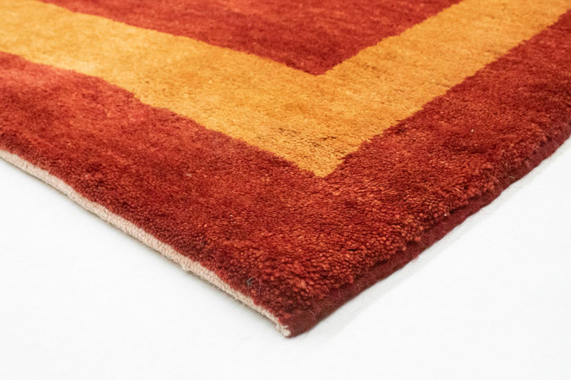 Persisk Gabbeh Teppe 190x152cm - Perserteppich Wollteppich