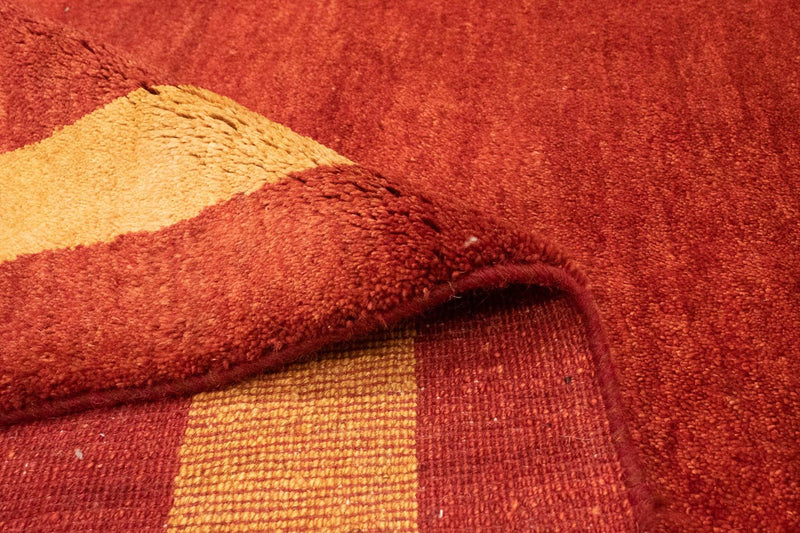 Persisk Gabbeh Teppe 190x152cm - Perserteppich Wollteppich