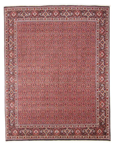 Bidjar Teppe 248x307cm - Persisk teppe - lys rød