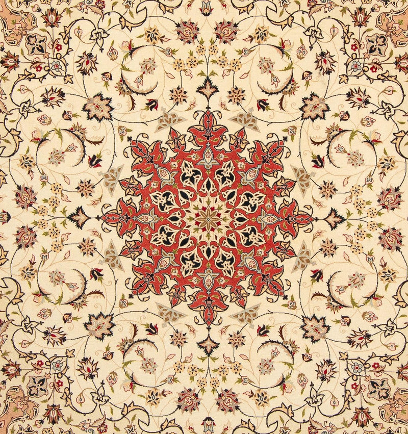 Tabriz - 50 Raj Teppe 209x208cm - Persisk teppe