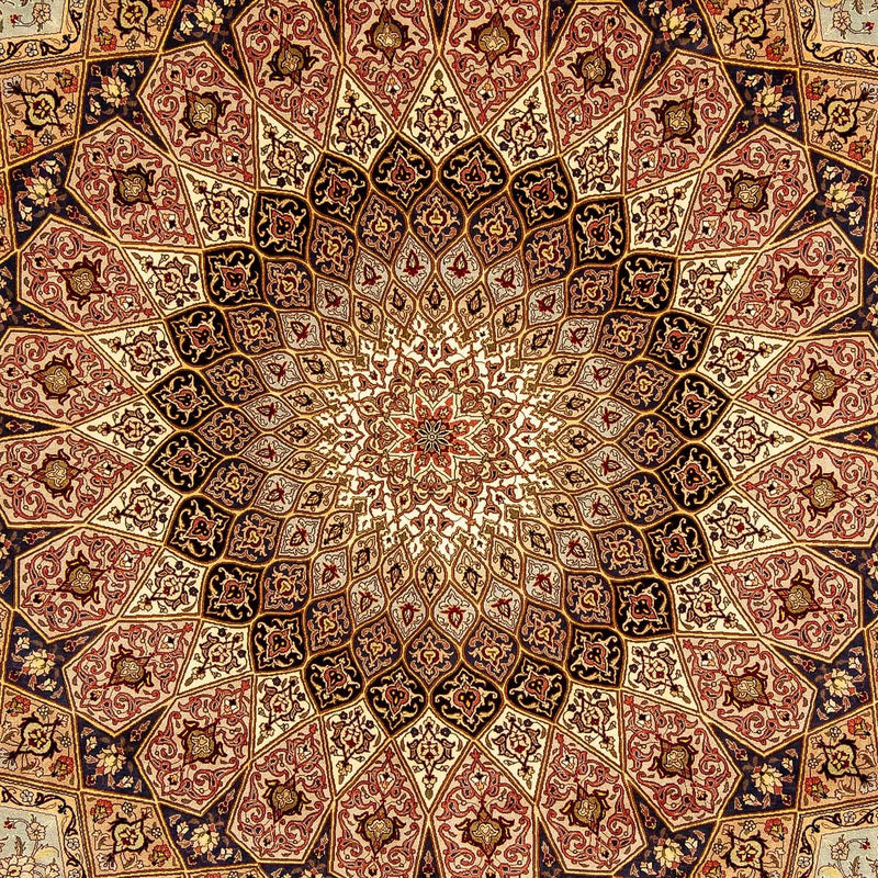 Tabriz - 50 Raj Teppe 355x252cm - Persisk teppe