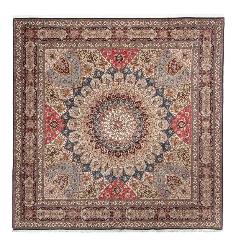 Tabriz - 50 Raj Teppe 251x253cm - Persisk teppe