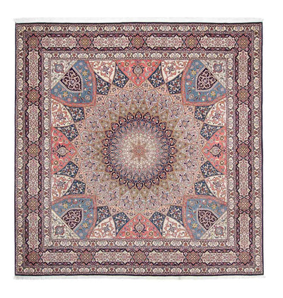 Tabriz - 50 Raj Teppe 255x257cm - Persisk teppe