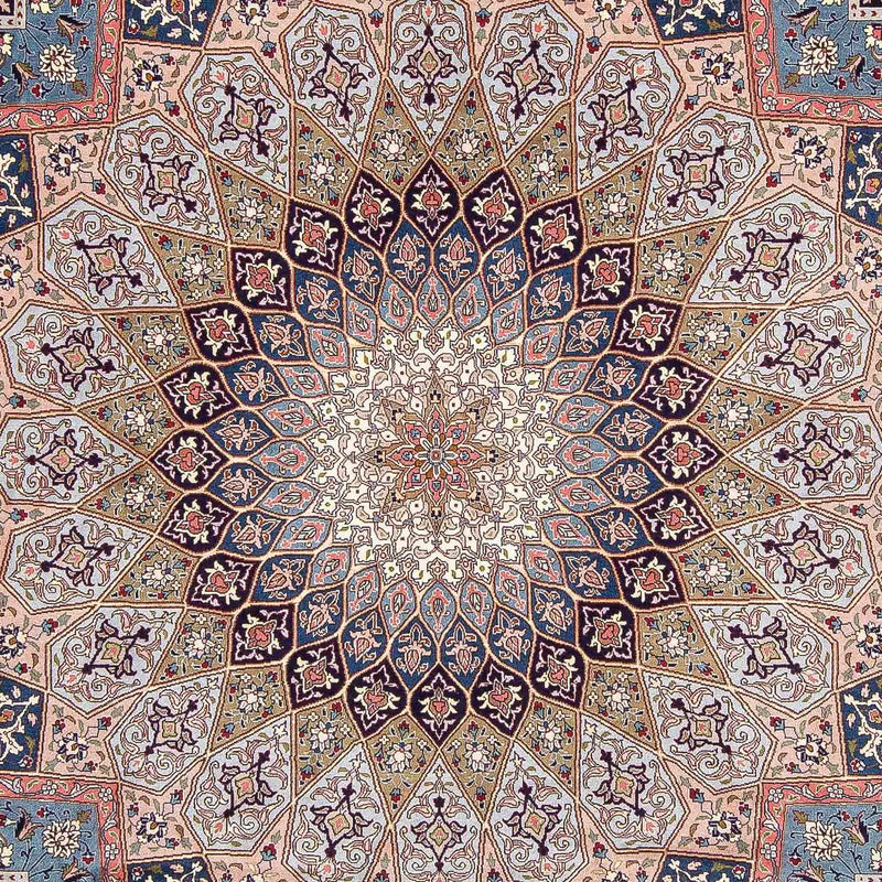 Tabriz - 50 Raj Teppe 255x257cm - Persisk teppe