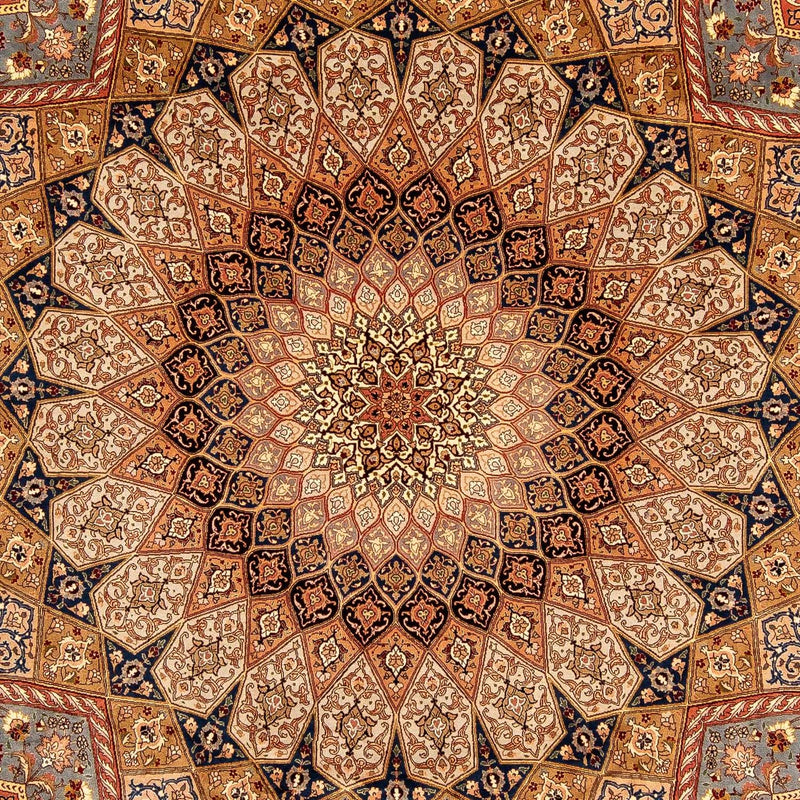 Tabriz - 50 Raj Teppe 352x252cm - Persisk teppe
