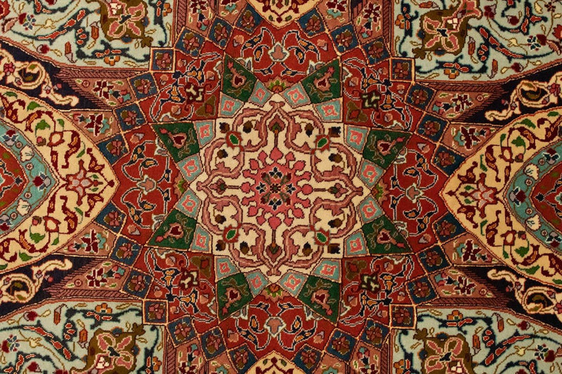 Tabriz - 50 Raj Teppe 151x102cm - Persisk teppe