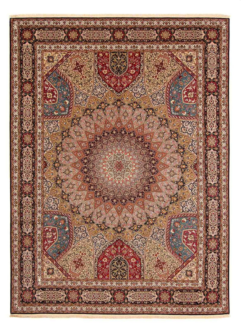 Tabriz - 50 Raj Teppe 298x388cm - Persisk teppe - flerfarget